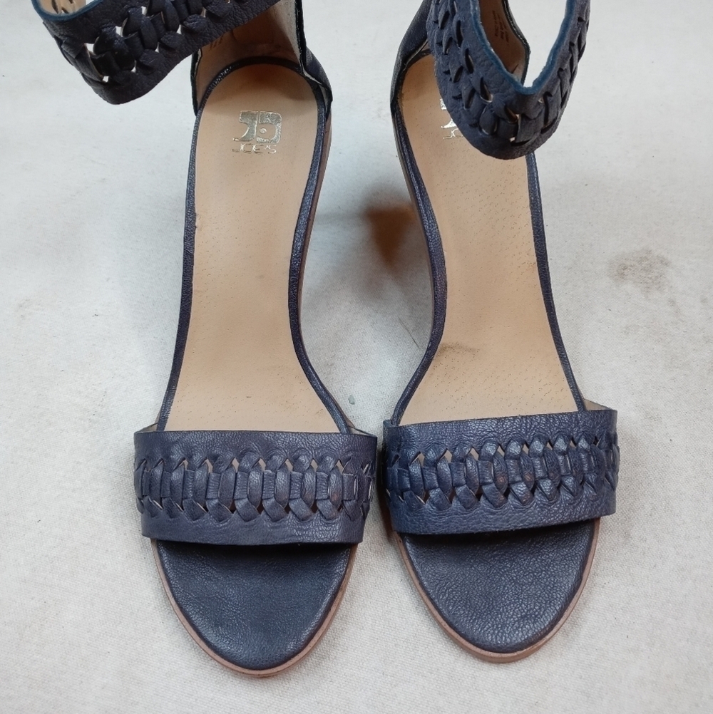 JOE’S WOMEN’S PUMPS SHOES GRAY ANKLE STRAP HEELS S